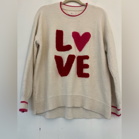 Lou & Grey Love Sweater Size Extra Large - Picture 4 of 13